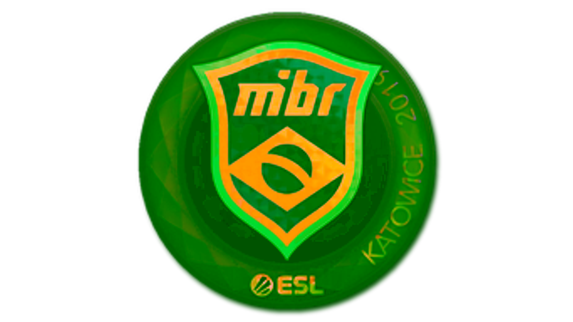 Sticker | MIBR (Holo) | Katowice 2019 için görüntü