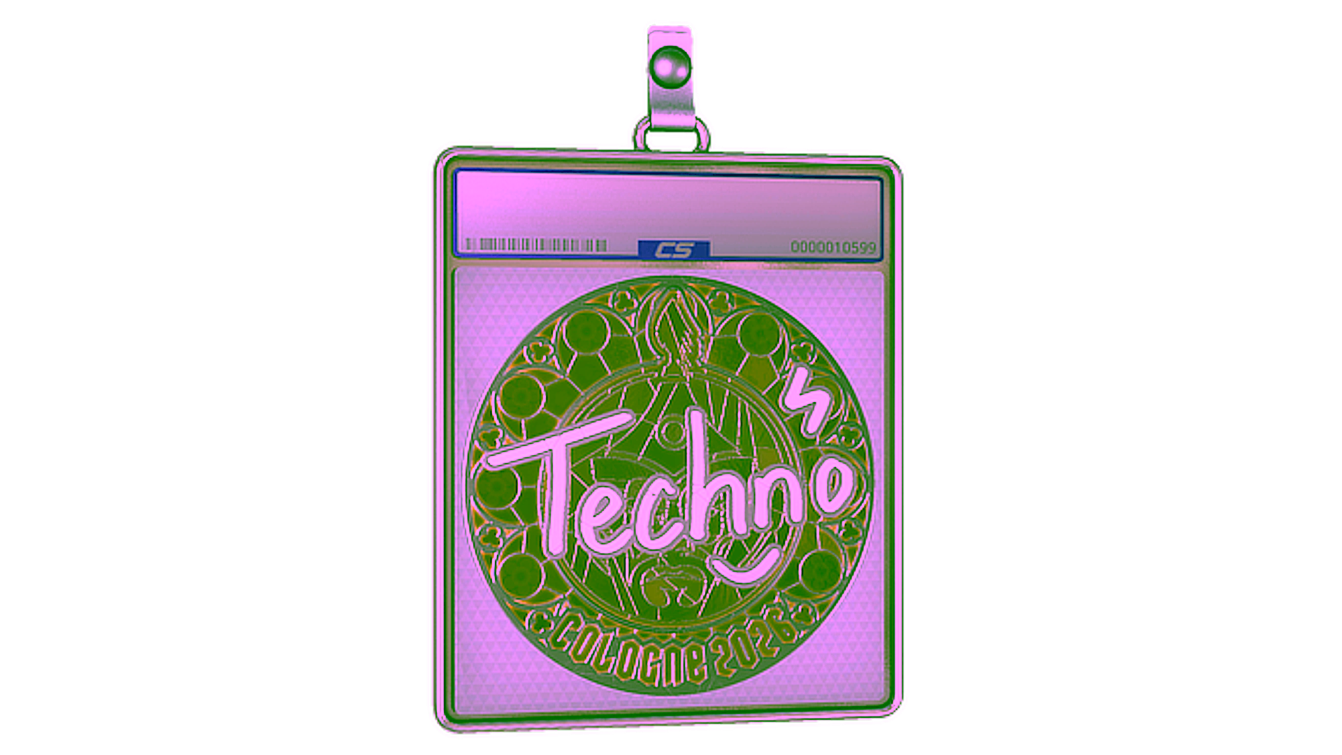 Display for Sticker Slab | Techno4K (Foil) | Cologne 2026
