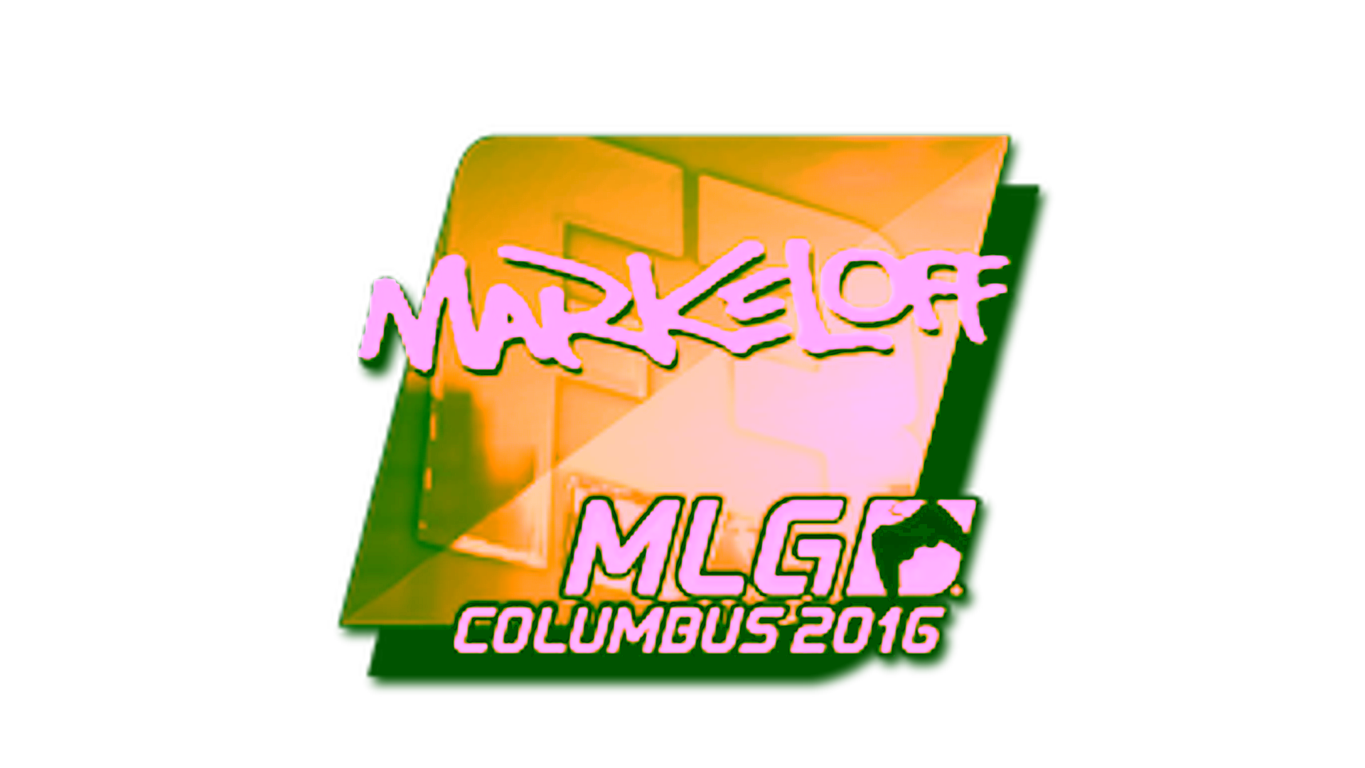 Mostrar para Sticker | markeloff (Gold) | MLG Columbus 2016