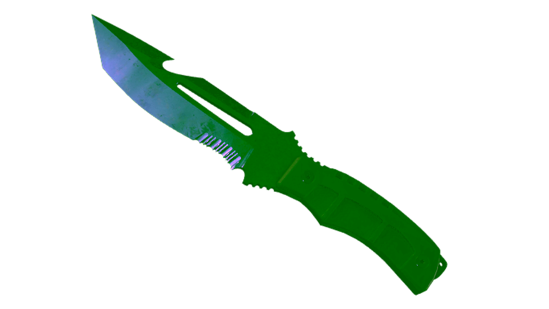 عرض لـ ★ Survival Knife | Blue Steel (Battle-Scarred)