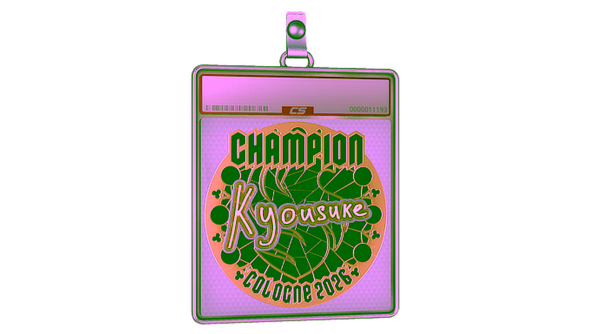Display for Sticker Slab | kyousuke (Gold, Champion) | Cologne 2026