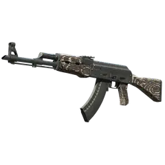 Souvenir AK-47 | Black Laminate (Minimal Wear)