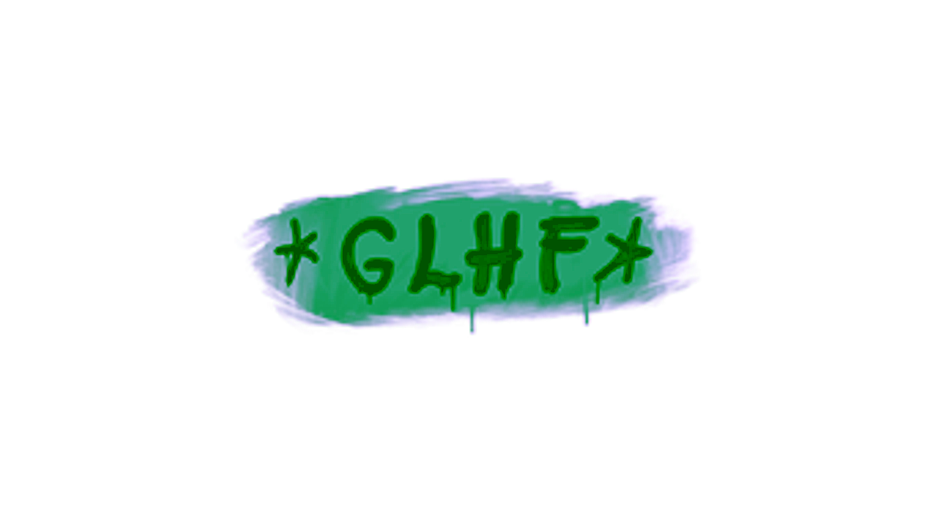 Display for Sealed Graffiti | GLHF (Frog Green)