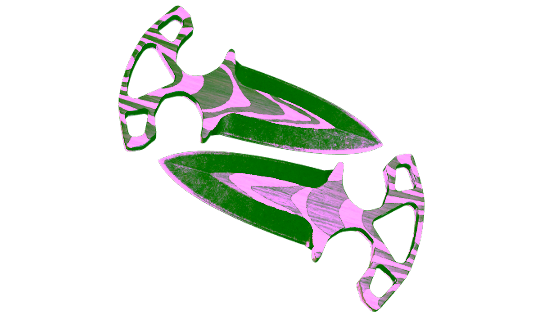 Display for ★ Shadow Daggers | Black Laminate (Factory New)