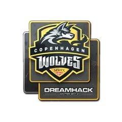 Sticker Copenhagen Wolves DreamHack 2014