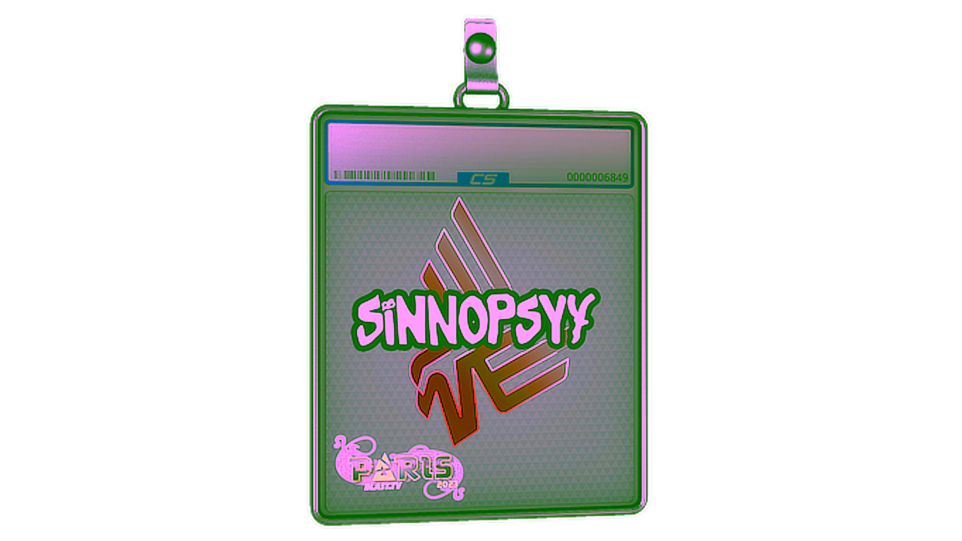 Display for Sticker Slab | sinnopsyy | Paris 2023