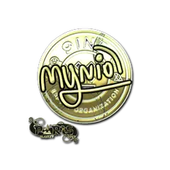 Sticker | mynio (Gold) | Paris 2023