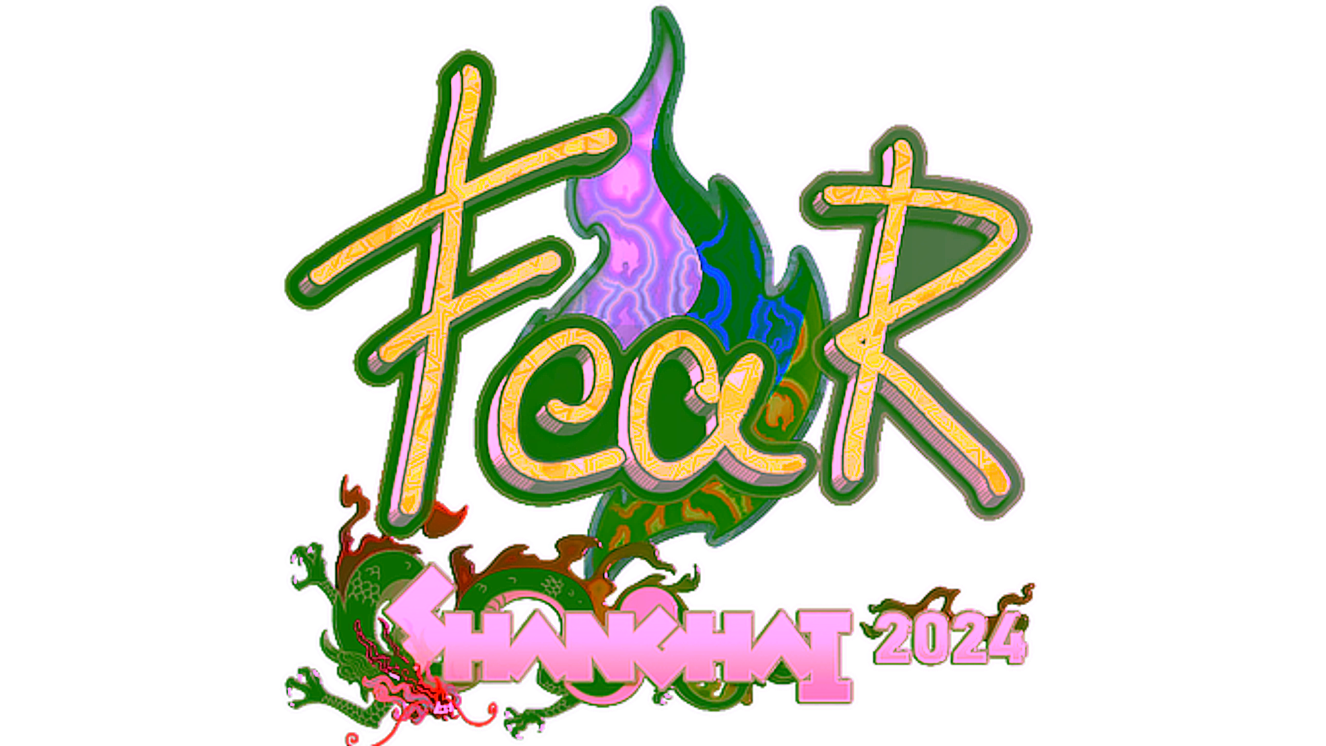 Display for Sticker | fEAR (Holo) | Shanghai 2024