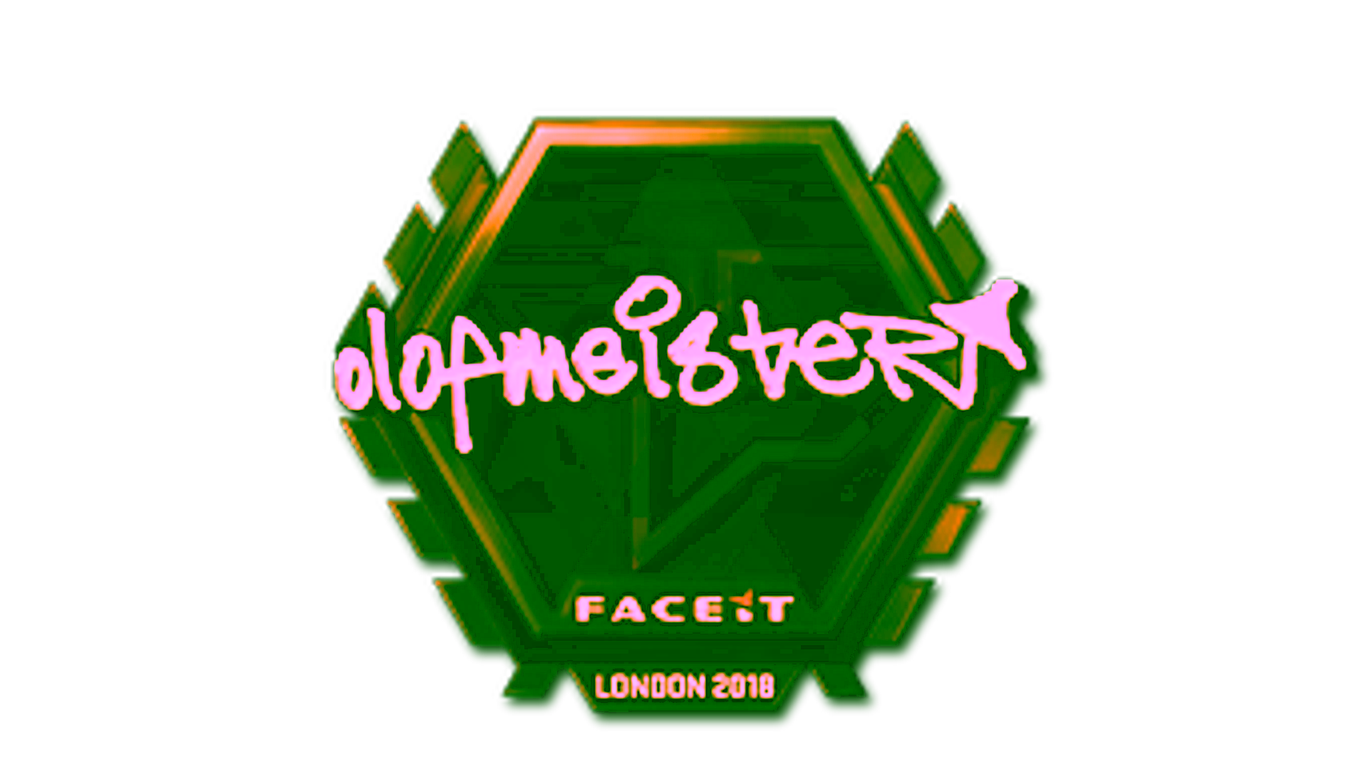 Дисплей для Sticker | olofmeister (Gold) | London 2018