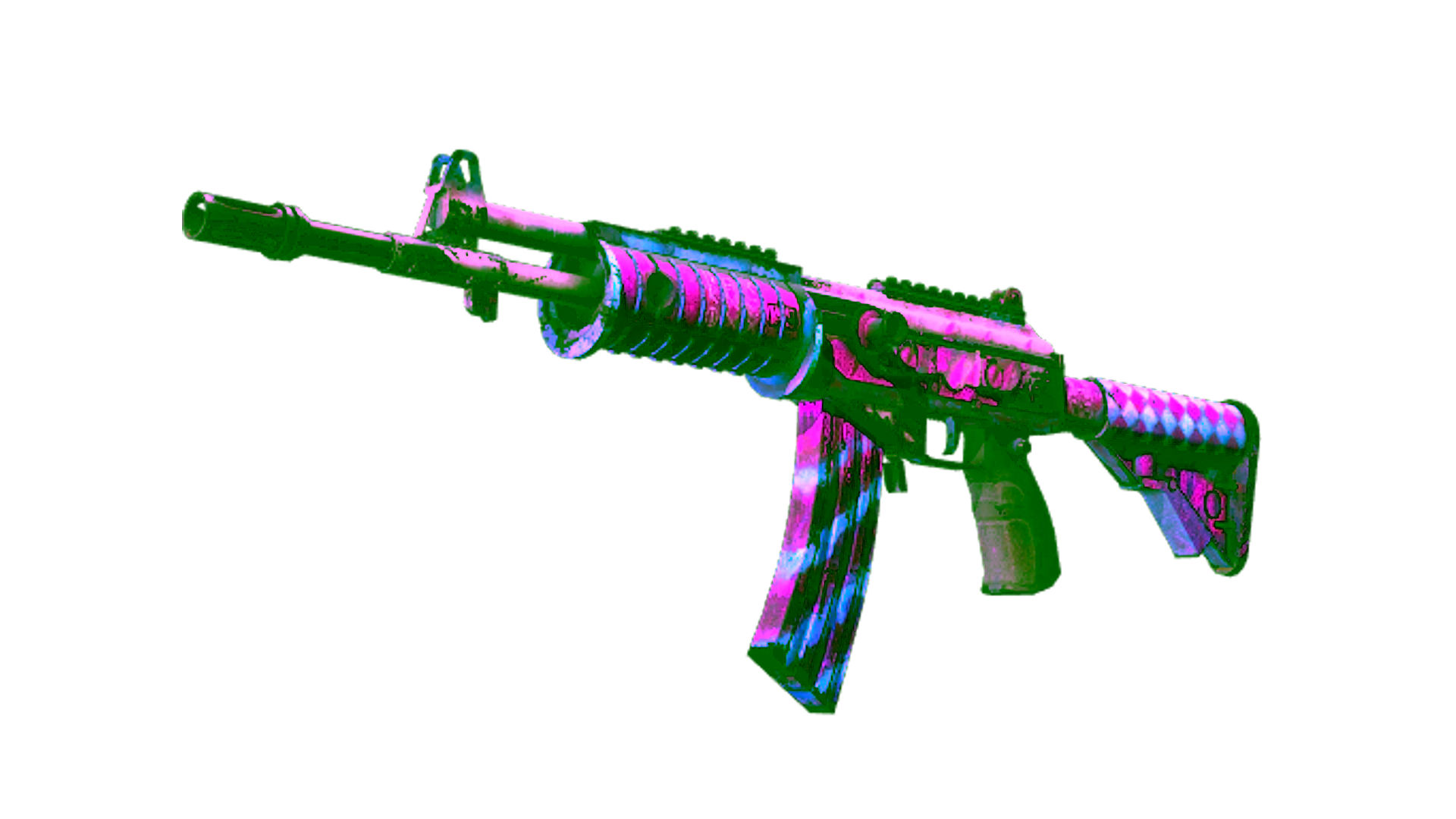 Display for StatTrak™ Galil AR | Sugar Rush (Well-Worn)
