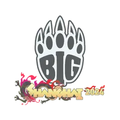Sticker BIG Shanghai 2024