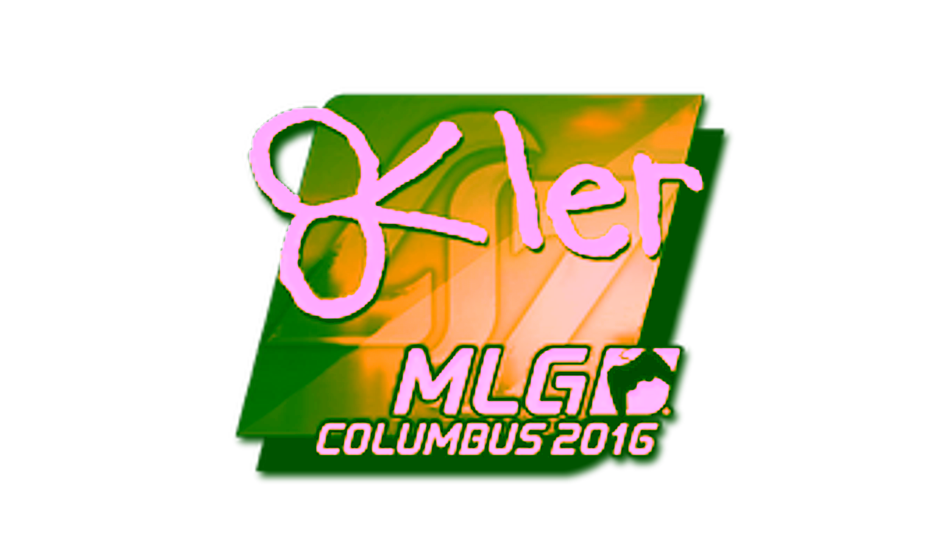 Display for Sticker | reltuC (Gold) | MLG Columbus 2016