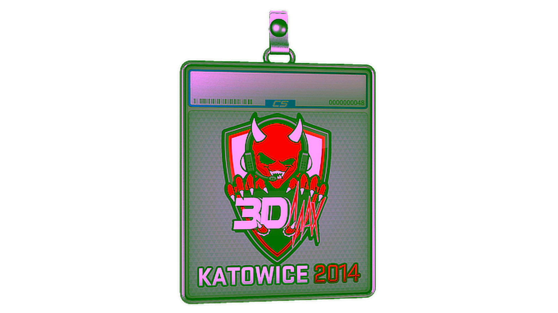 Display for Sticker Slab | 3DMAX | Katowice 2014