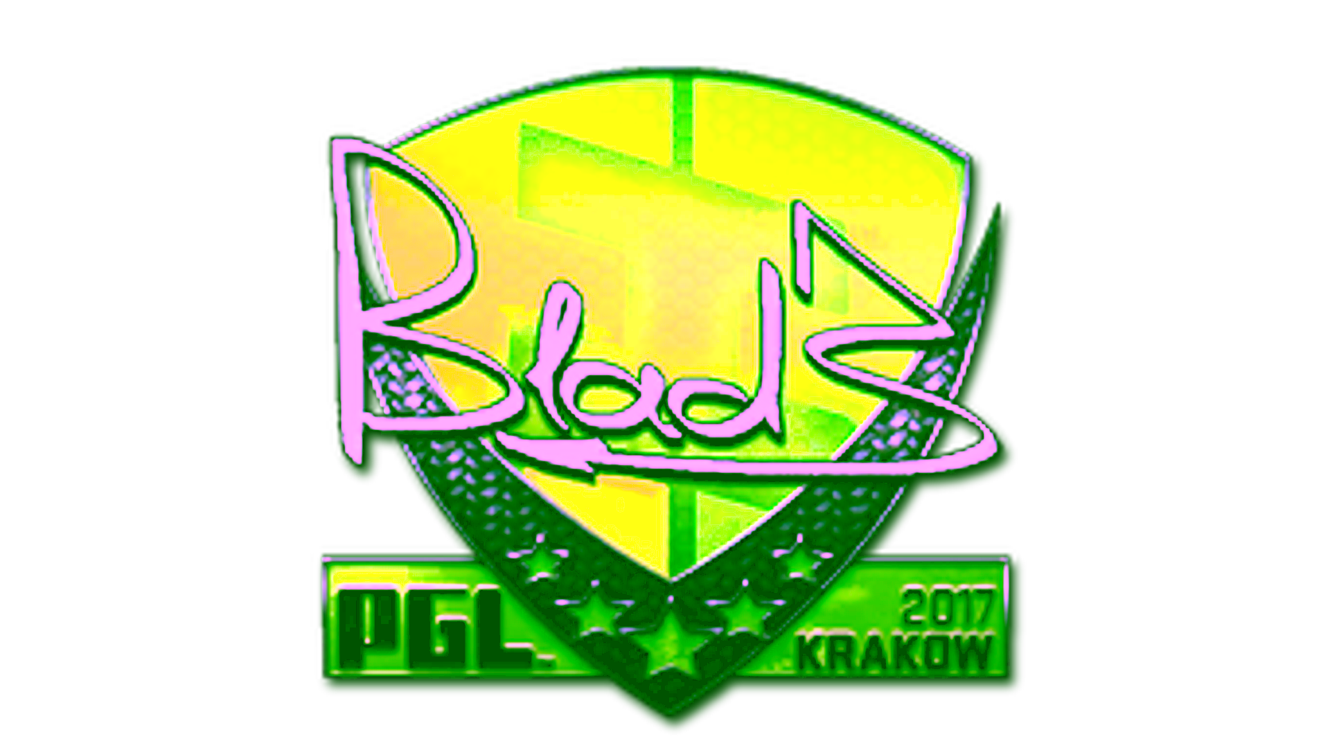 Display for Sticker | B1ad3 (Foil) | Krakow 2017