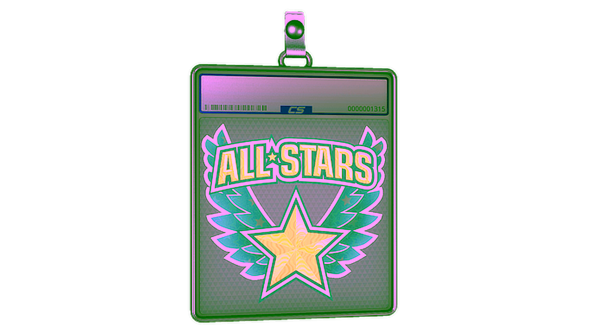 Anzeige für Sticker Slab | All-Stars Orange (Holo)