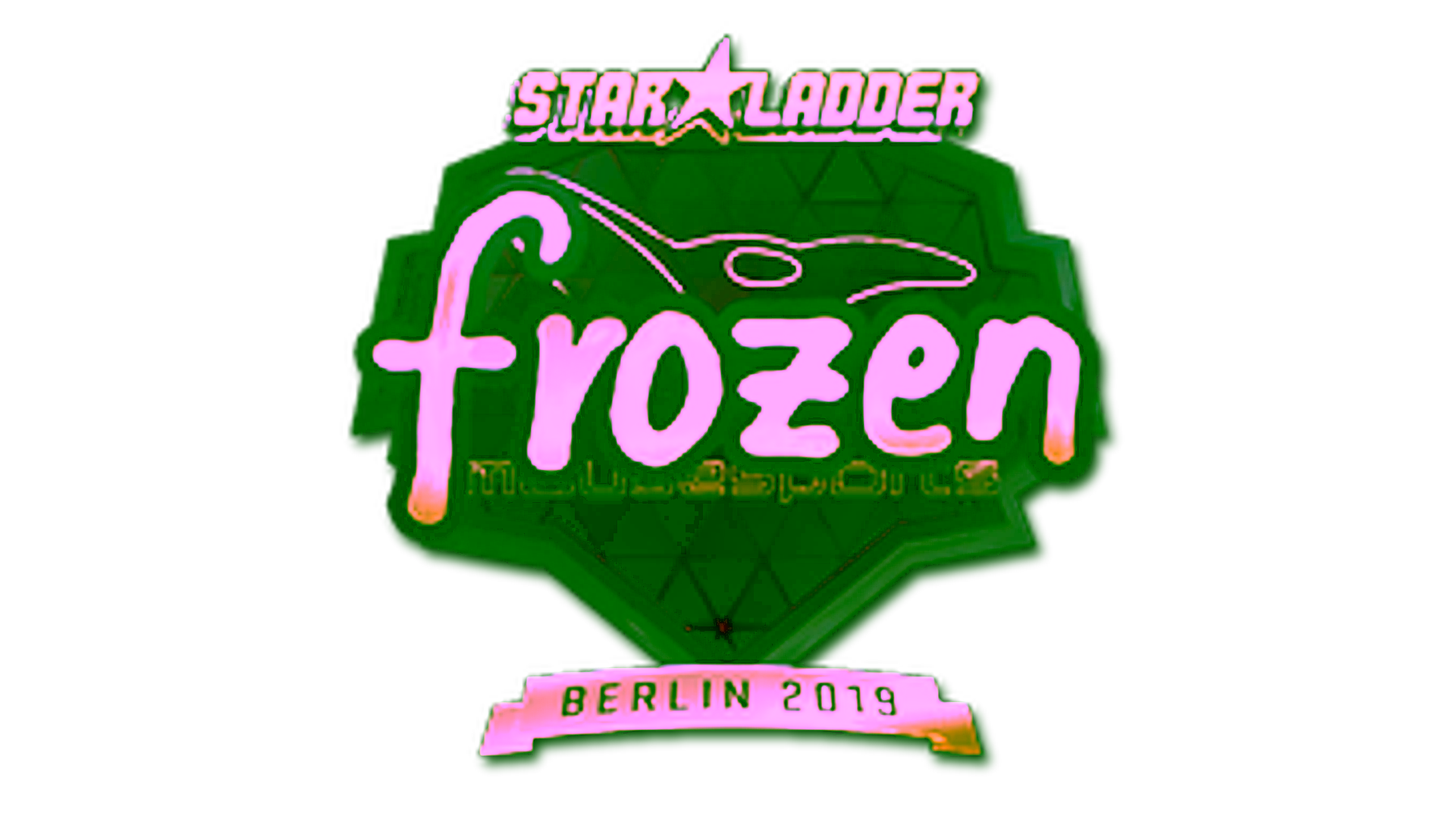 Exibição para Sticker | frozen (Gold) | Berlin 2019