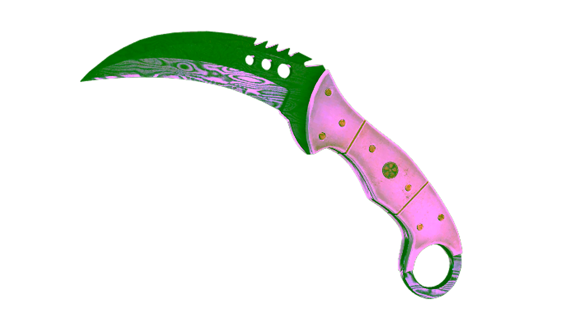Mostrar para ★ StatTrak™ Talon Knife | Damascus Steel (Battle-Scarred)