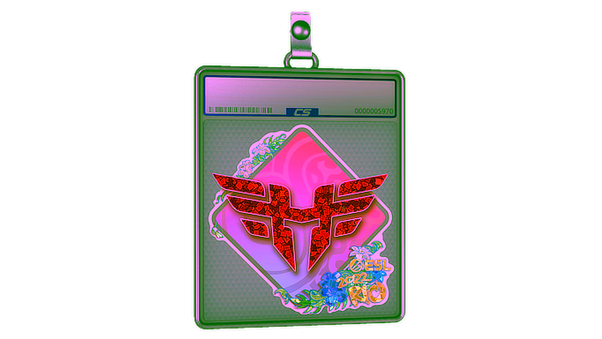 Display for Sticker Slab | Heroic (Glitter) | Rio 2022