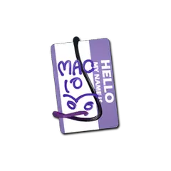 Sticker Hello MAC-10