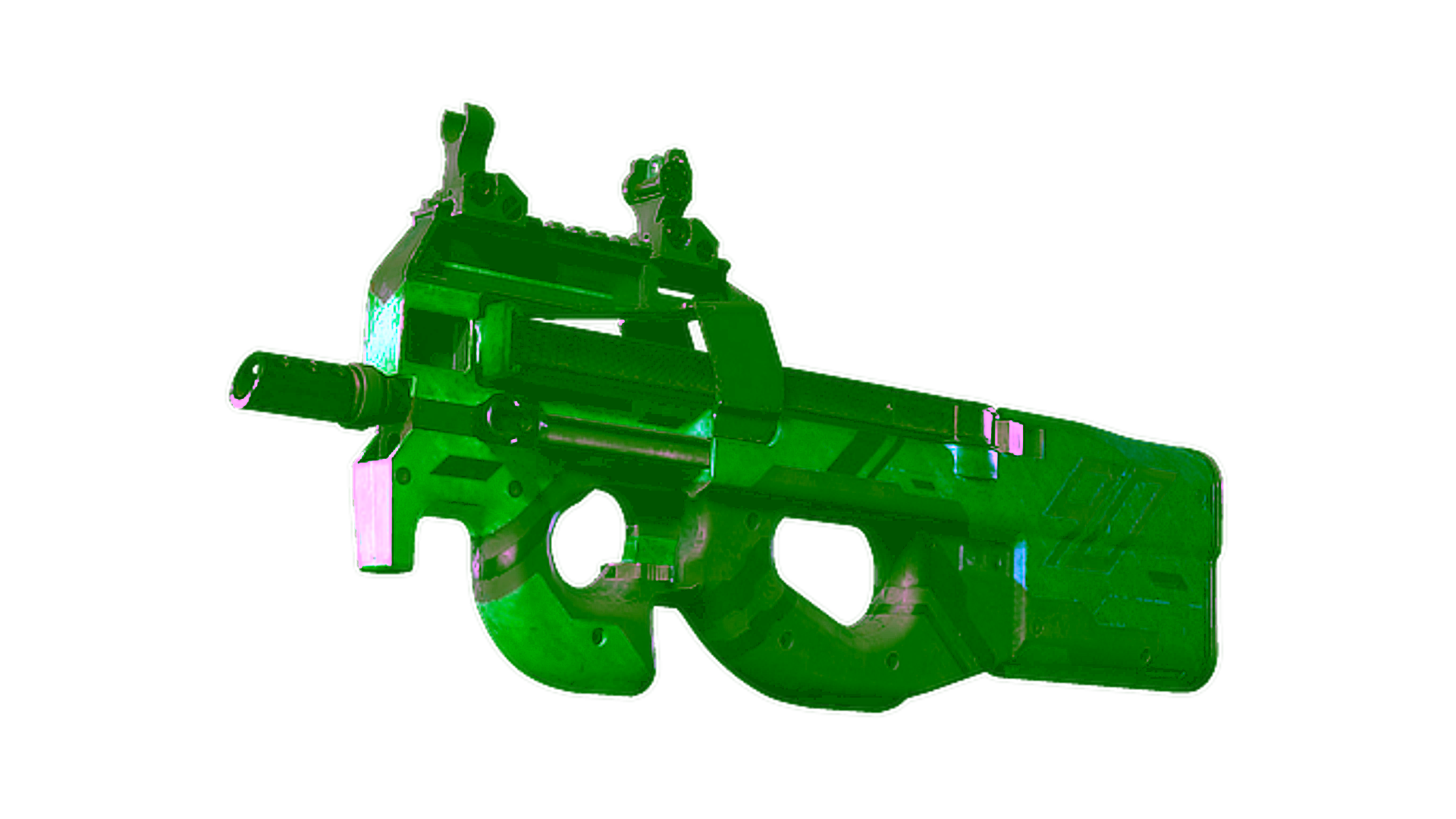 Display for StatTrak™ P90 | Wave Breaker (Battle-Scarred)