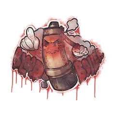 Sealed Graffiti Blood Boiler
