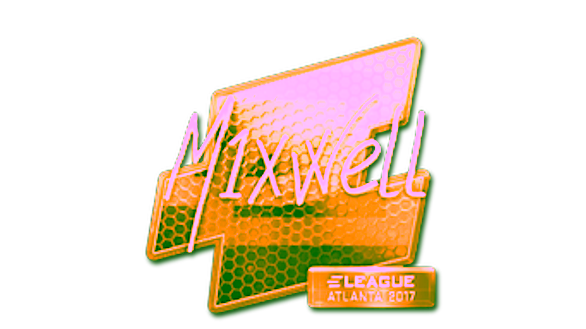 Visar för Sticker | mixwell (Gold) | Atlanta 2017