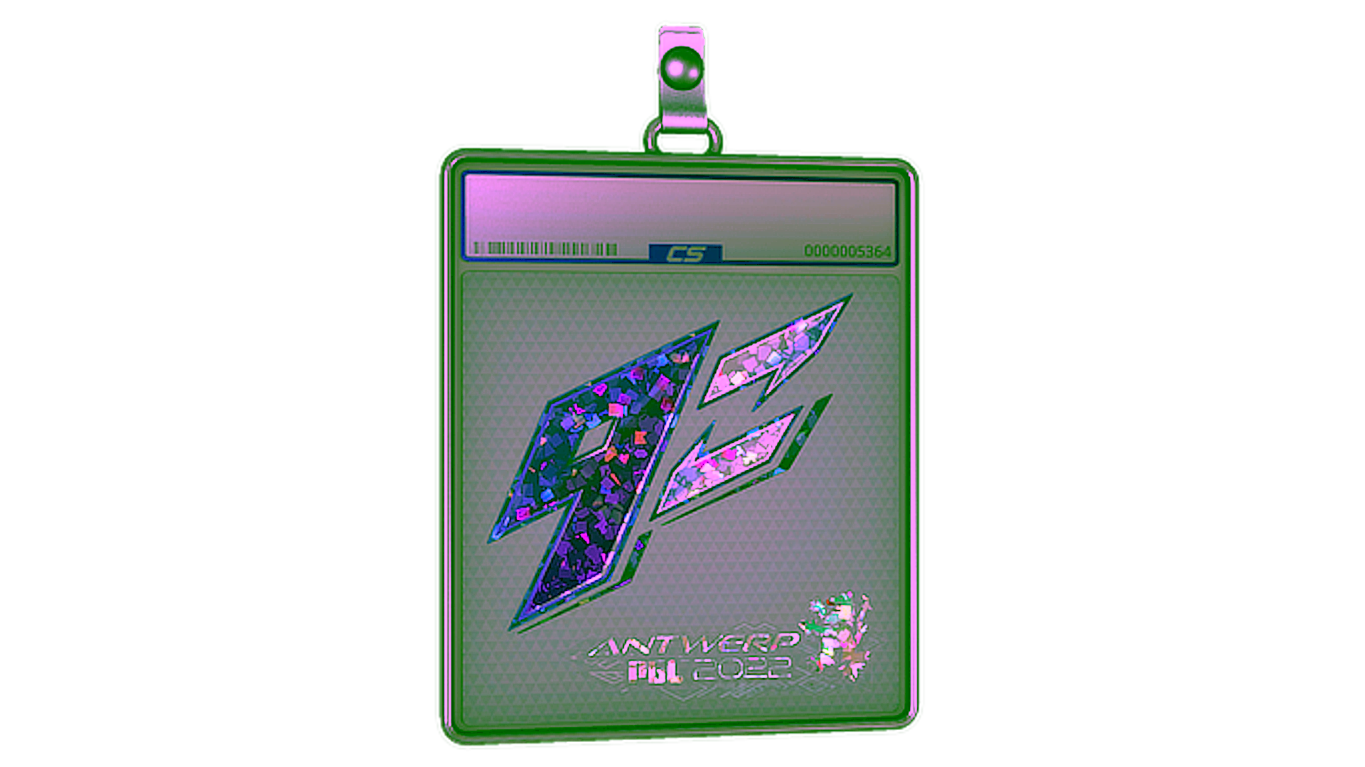 Display for Sticker Slab | 9z Team (Glitter) | Antwerp 2022