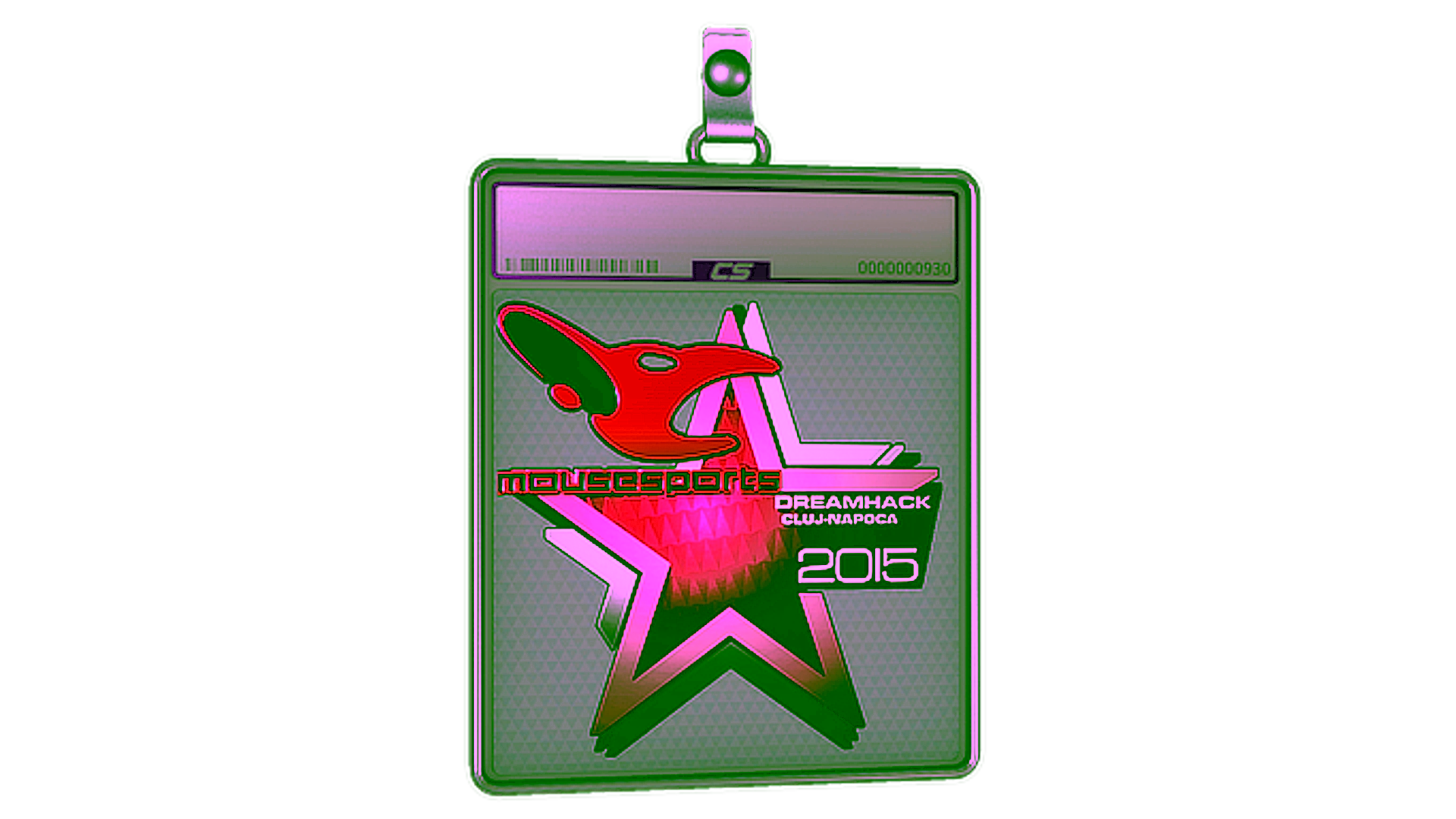 Display for Sticker Slab | mousesports (Foil) | Cluj-Napoca 2015