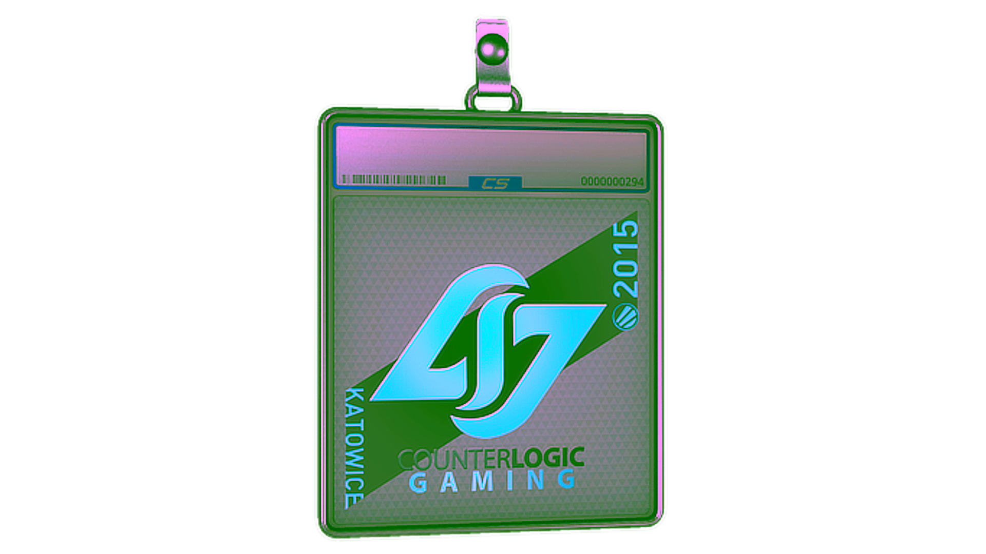 Display for Sticker Slab | Counter Logic Gaming | Katowice 2015