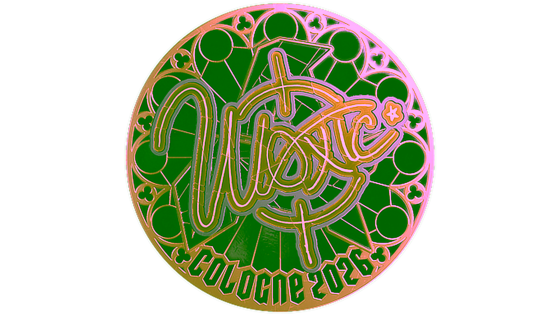 Display for Sticker | woxic (Gold) | Cologne 2026