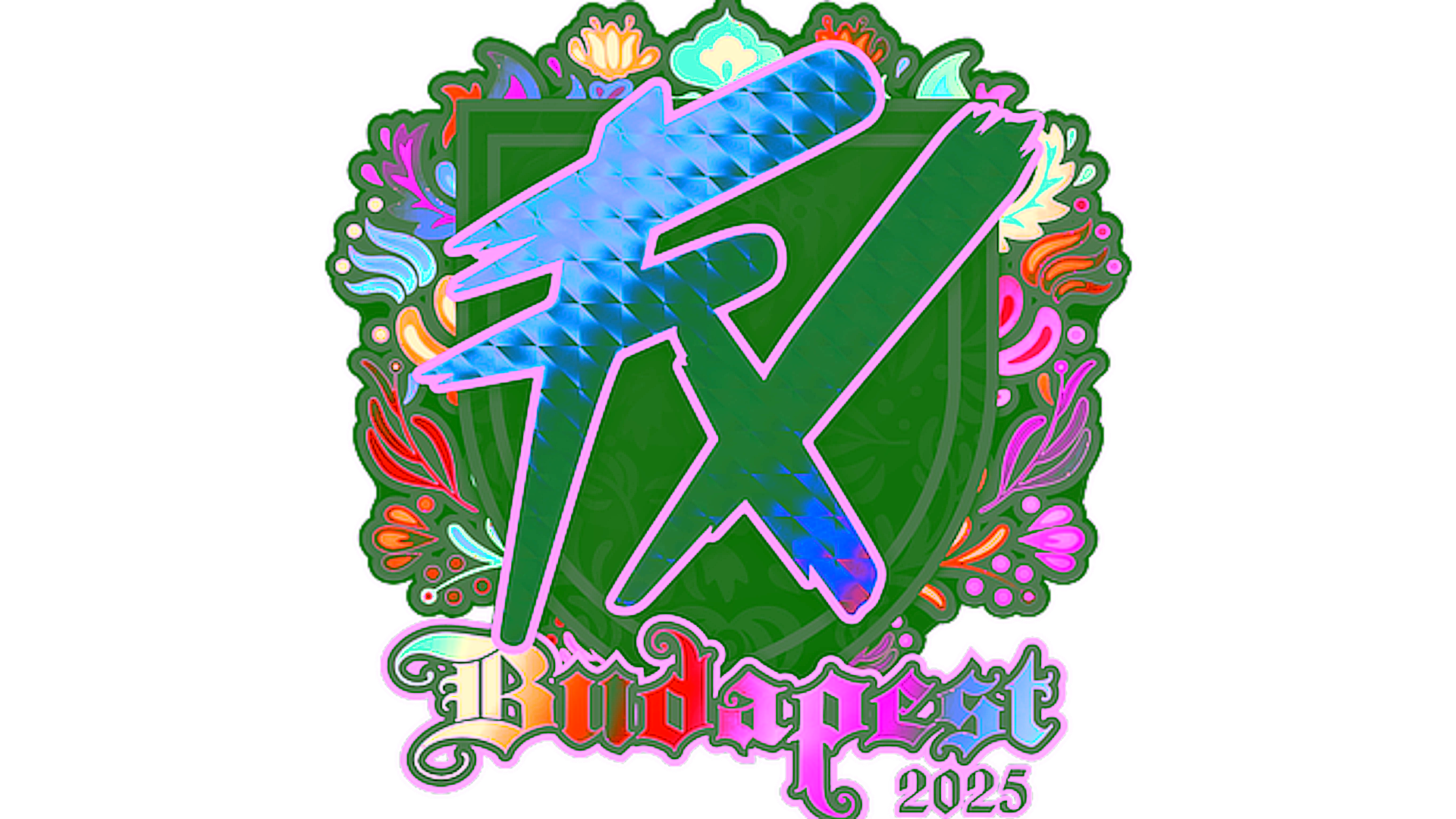 Display for Sticker | Fluxo (Holo) | Budapest 2025