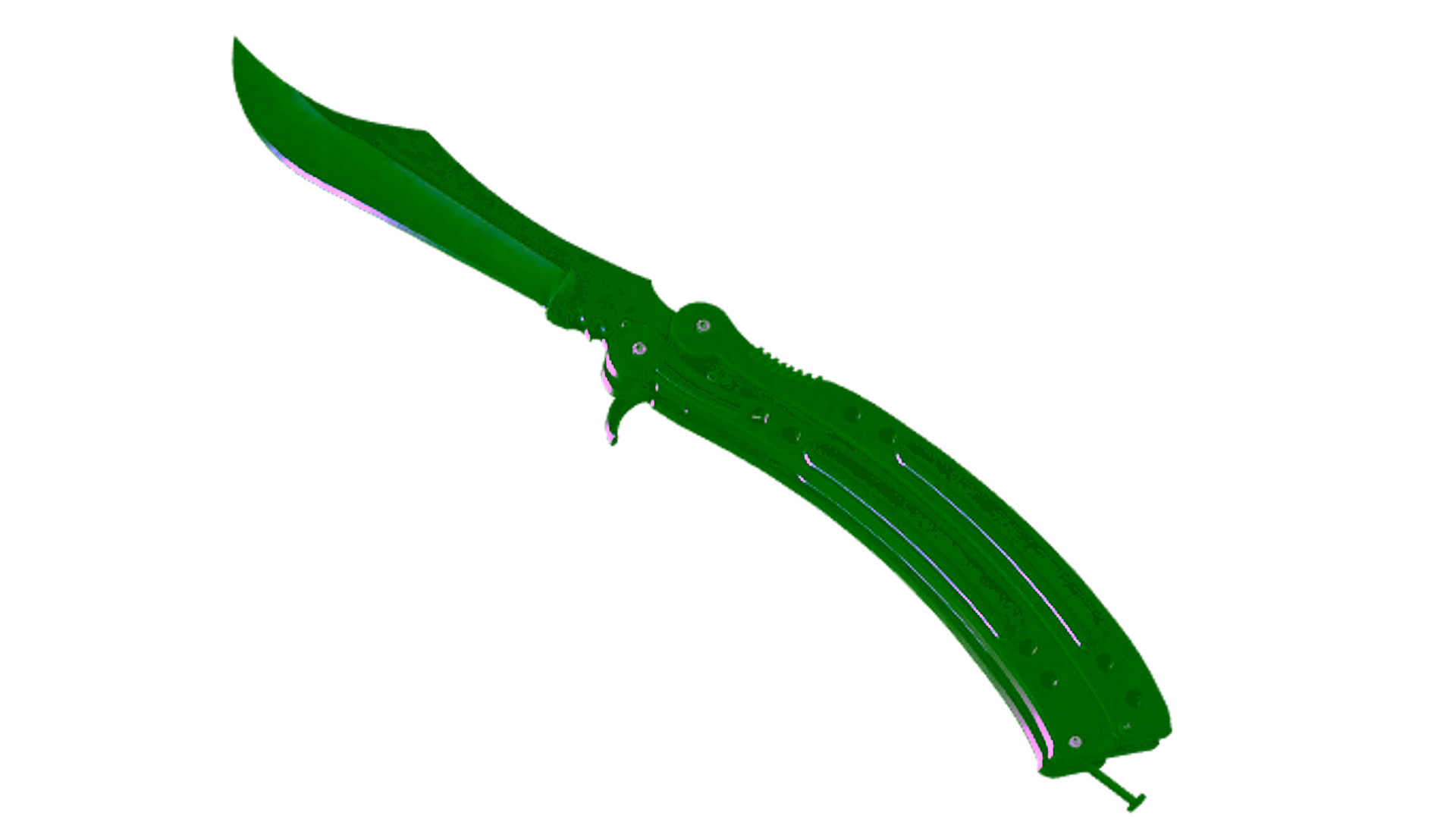 Wyświetl dla ★ Butterfly Knife | Blue Steel (Field-Tested)