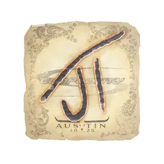 Sticker JT Austin 2025