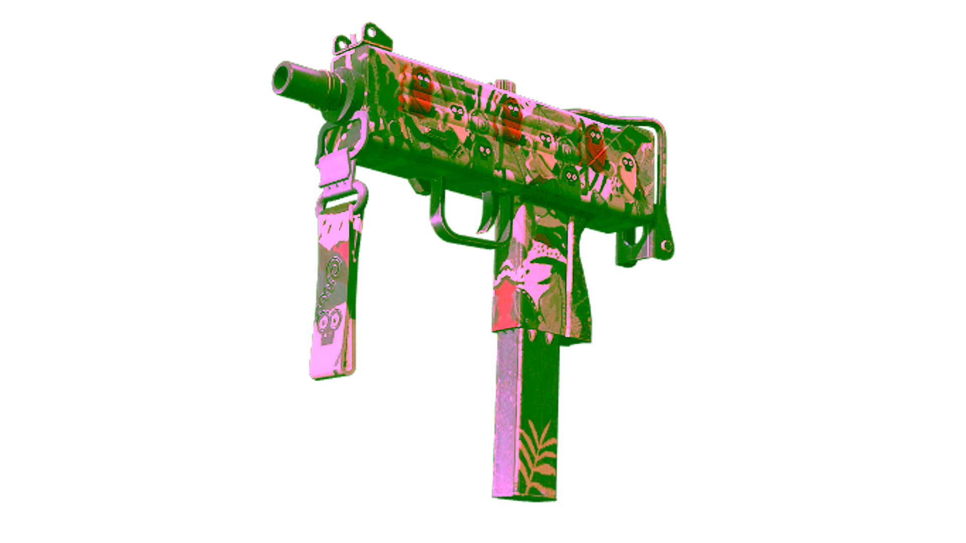 Rodyti StatTrak™ MAC-10 | Monkeyflage (Field-Tested)