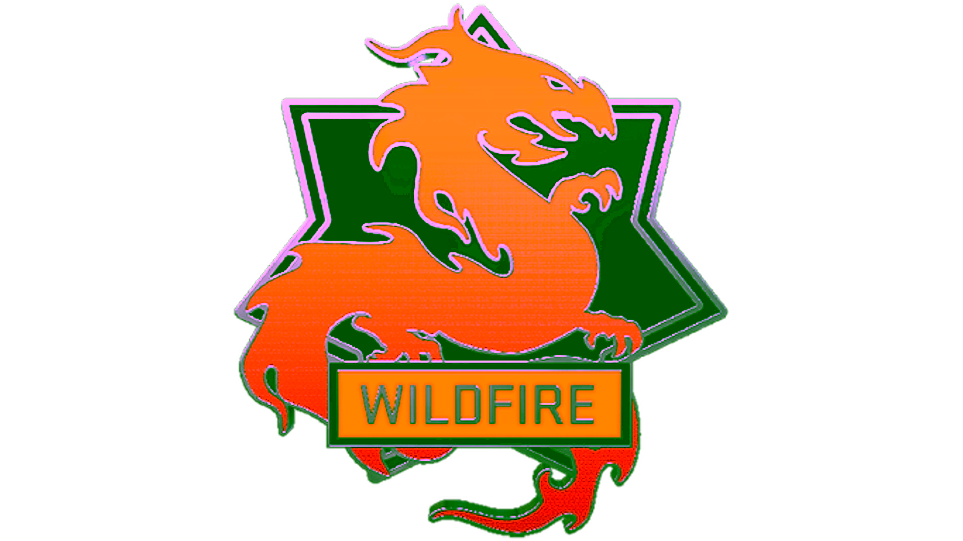 Display for Genuine Wildfire Pin