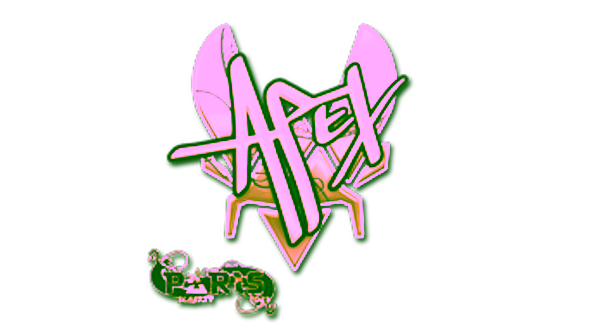 Display for Sticker | apEX (Gold) | Paris 2023