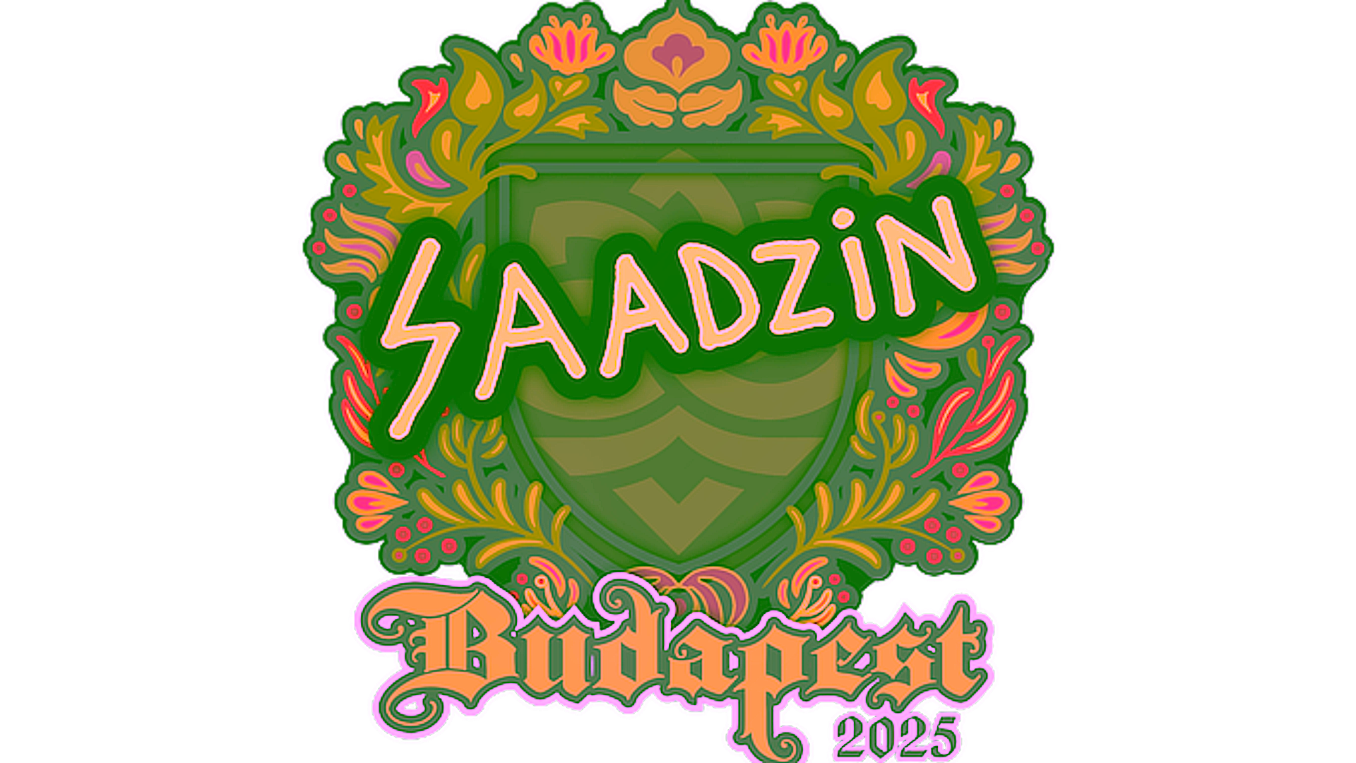 Display for Sticker | saadzin | Budapest 2025