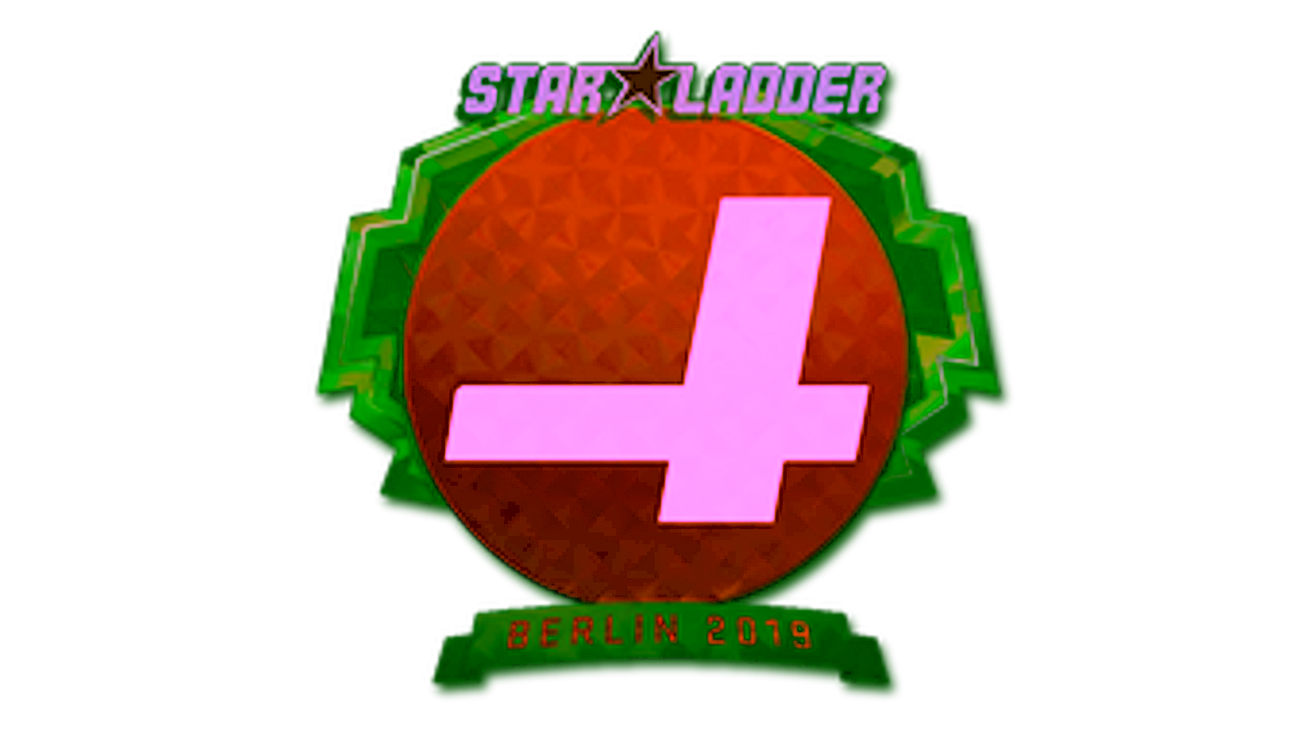 Display for Sticker | CR4ZY (Holo) | Berlin 2019