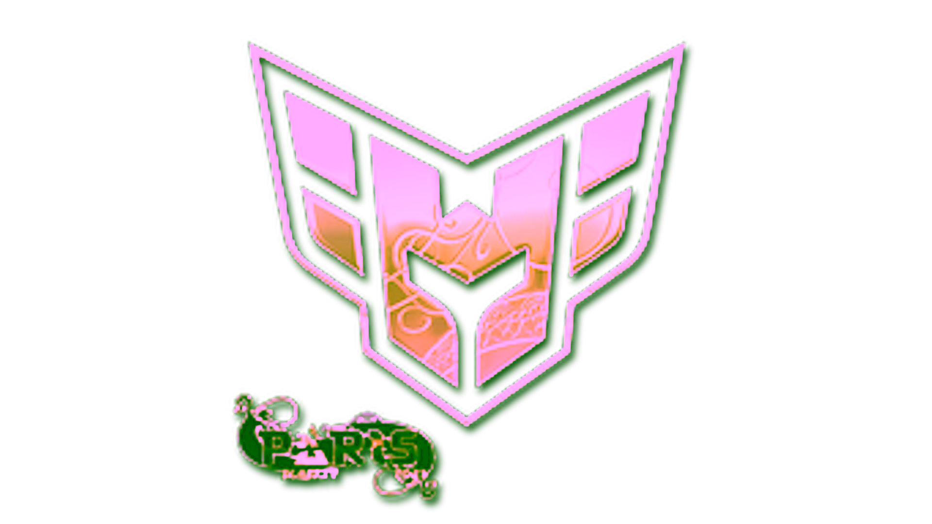 Display for Sticker | Heroic (Gold) | Paris 2023