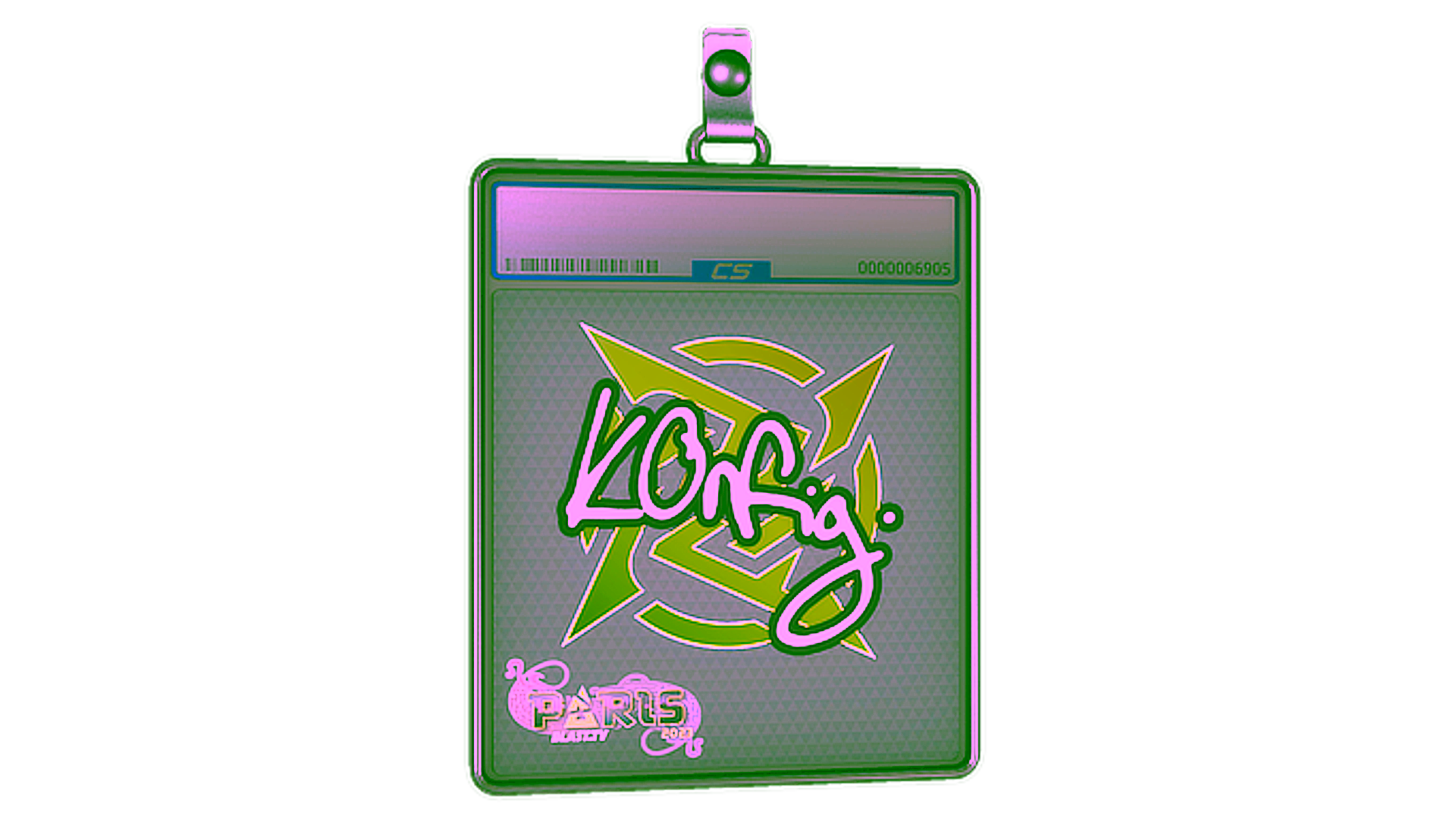 Display for Sticker Slab | k0nfig | Paris 2023