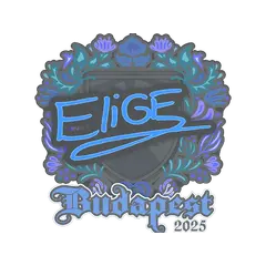 Sticker EliGE Budapest 2025