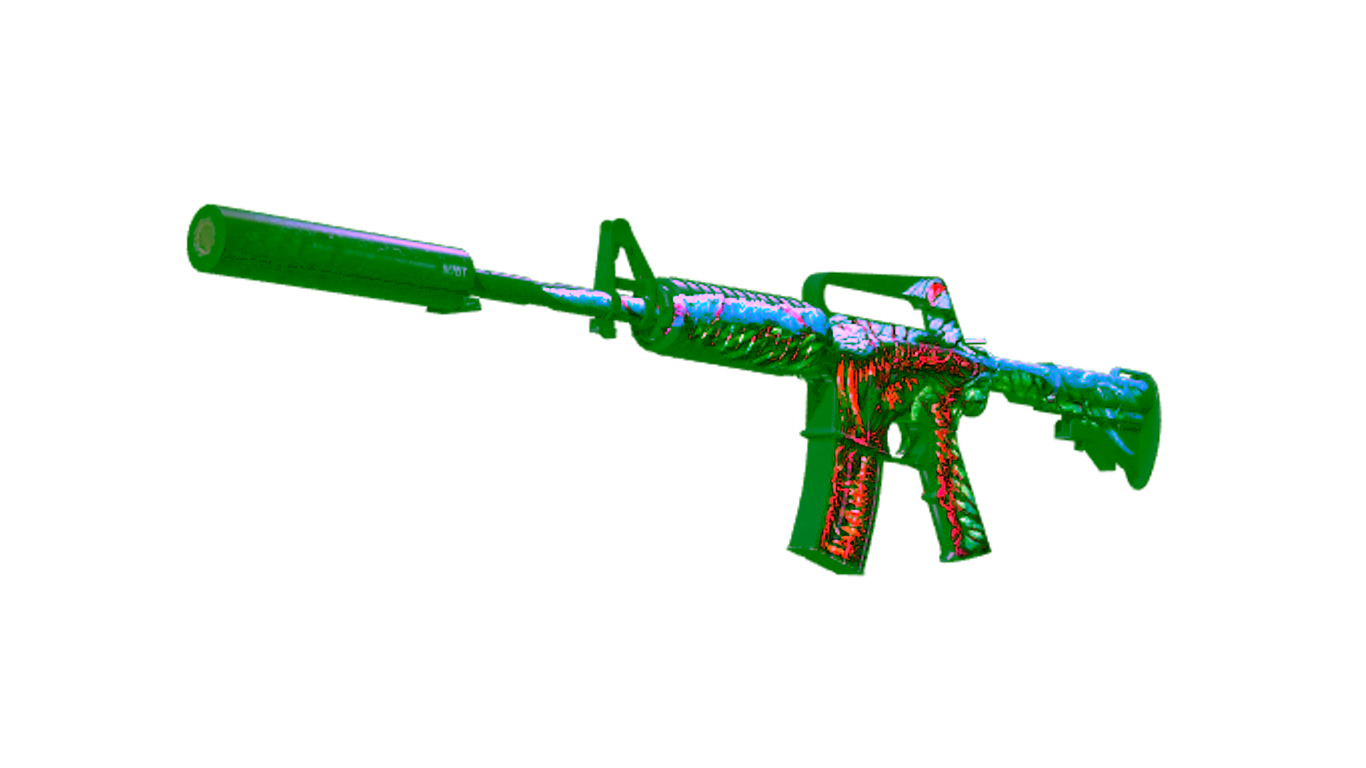 Visar för M4A1-S | Hyper Beast (Minimal Wear)