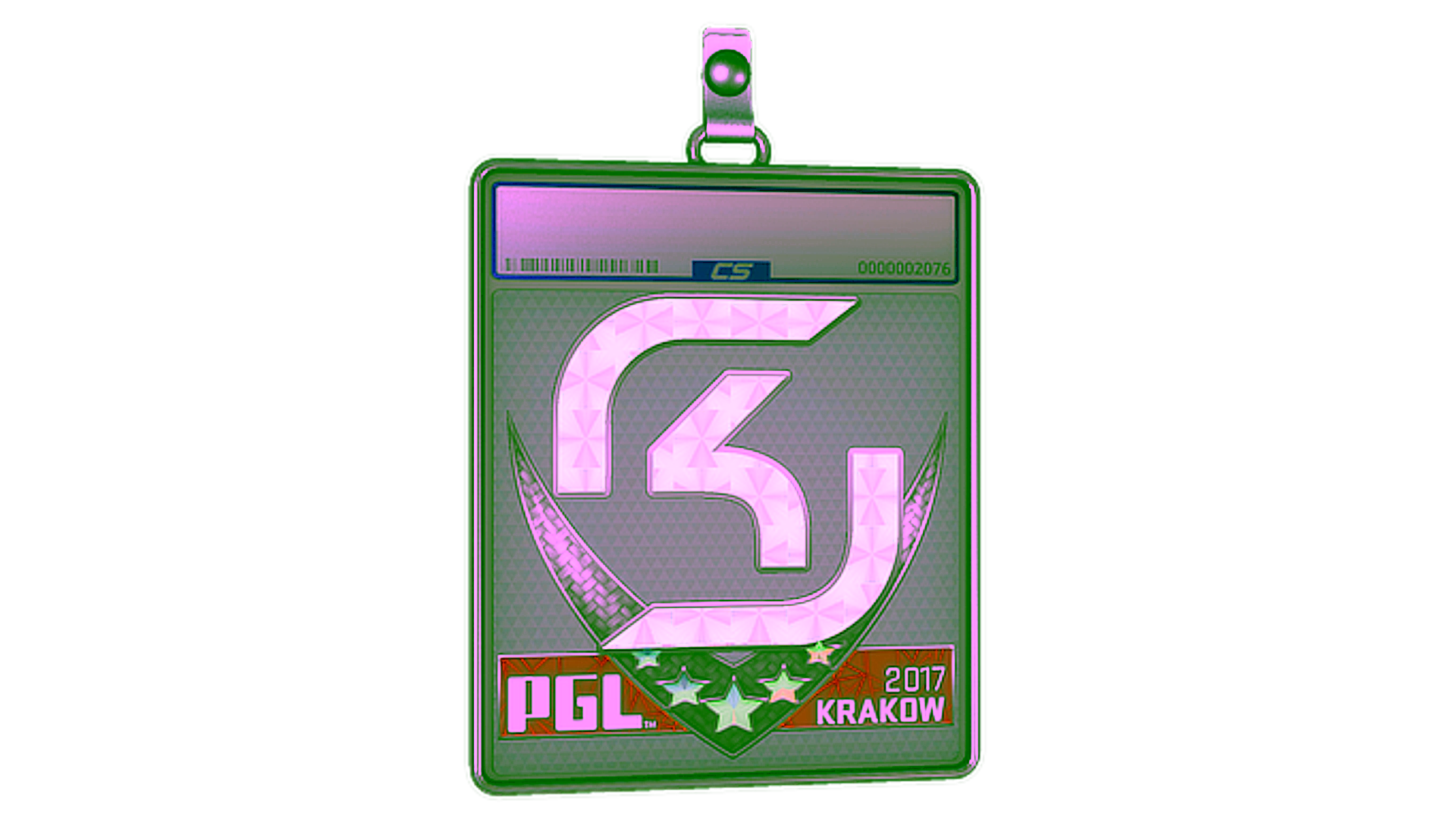 Display for Sticker Slab | SK Gaming (Holo) | Krakow 2017