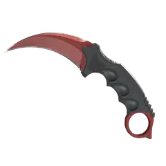 ★ StatTrak™ Karambit | Crimson Web (Minimal Wear)