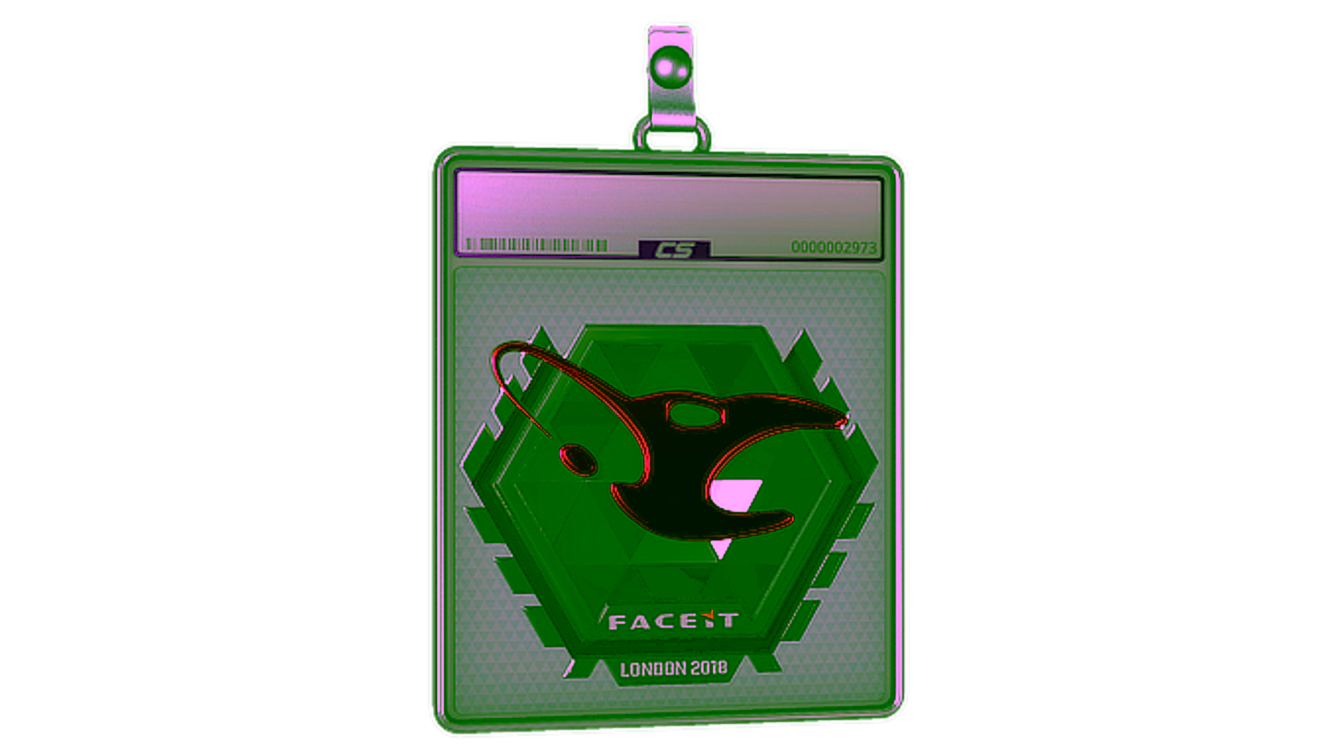 Wyświetl dla Sticker Slab | mousesports (Foil) | London 2018