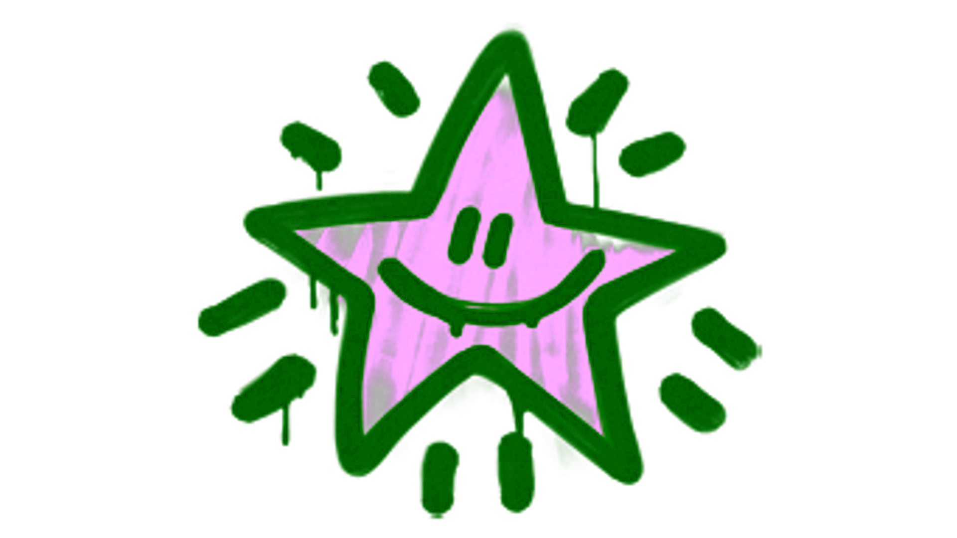 Display for Sealed Graffiti | Shining Star (Cash Green)