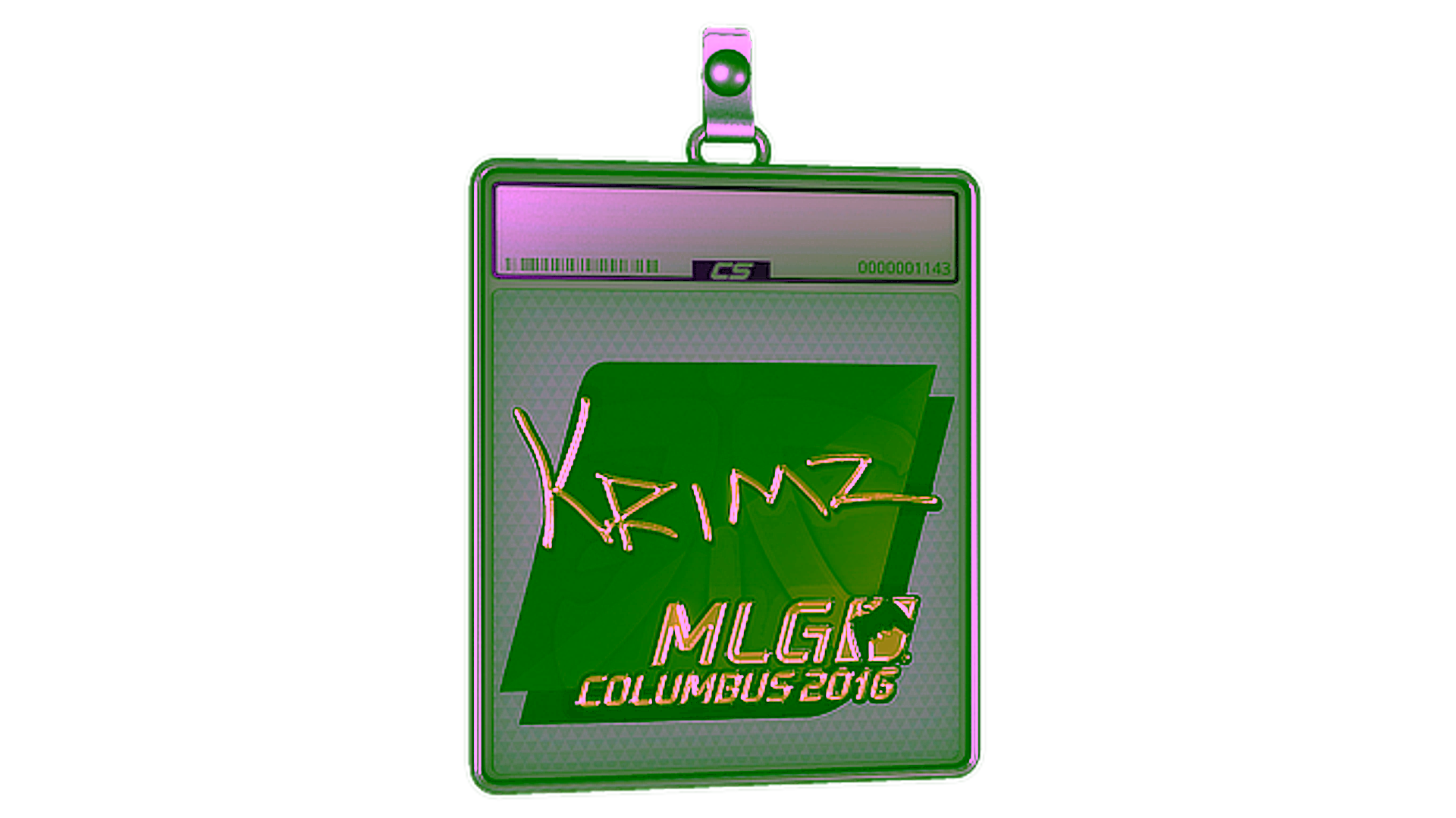 Mostrar para Sticker Slab | KRIMZ (Gold) | MLG Columbus 2016
