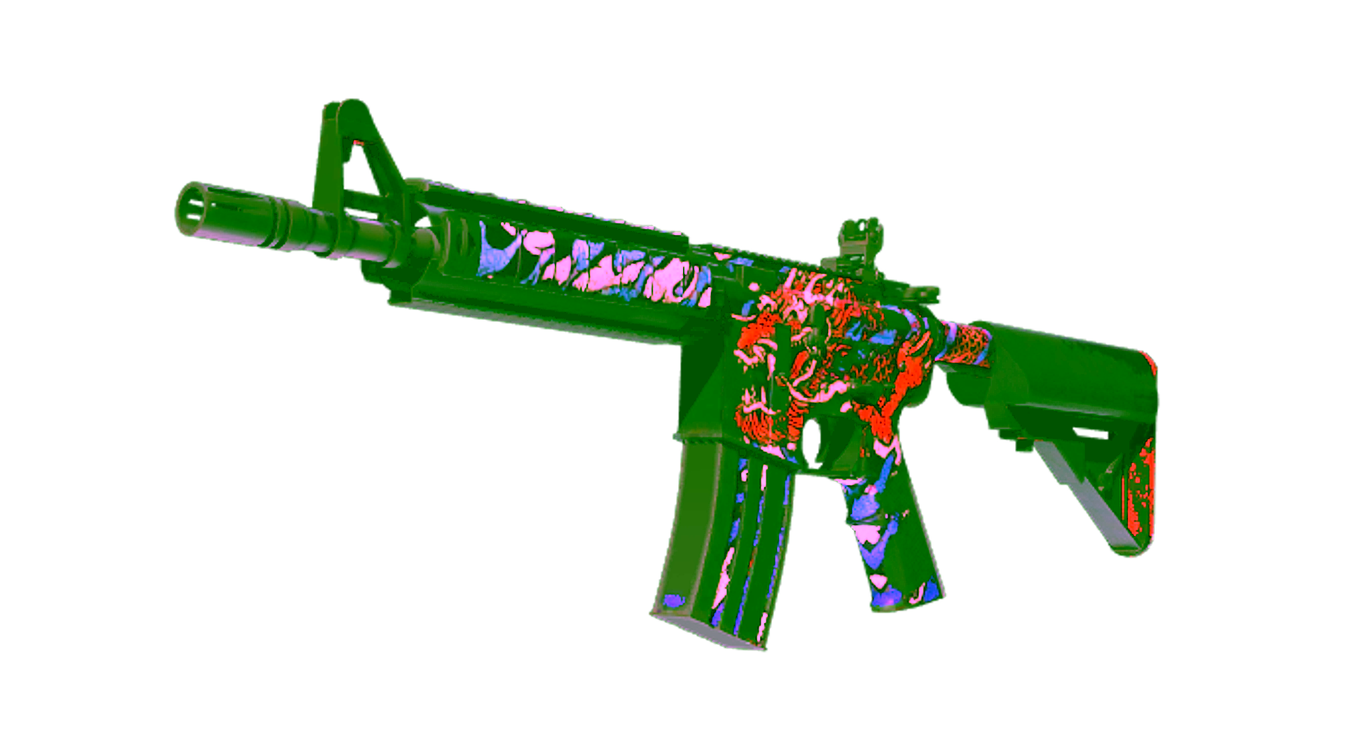 Display for M4A4 | 龍王 (Dragon King) (Battle-Scarred)