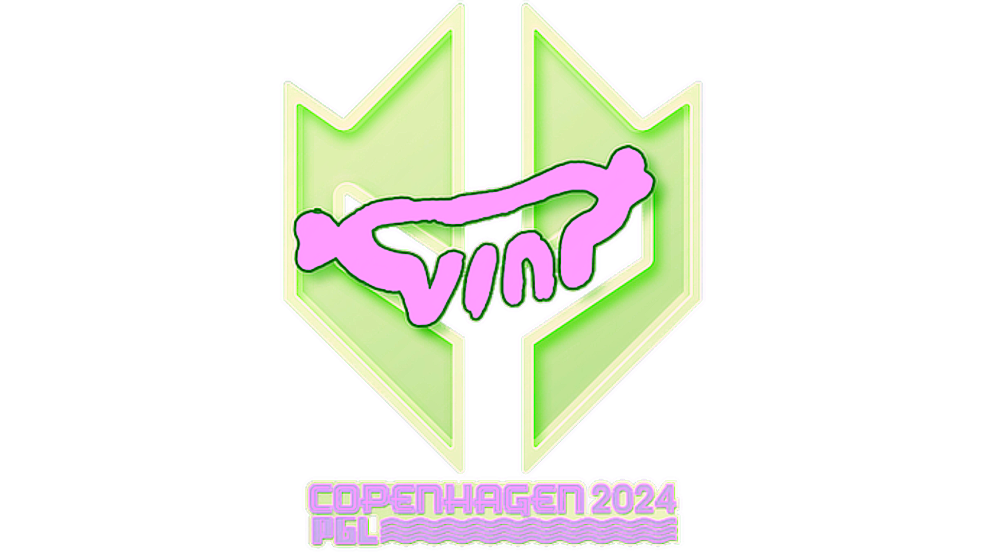 Display for Sticker | VINI | Copenhagen 2024