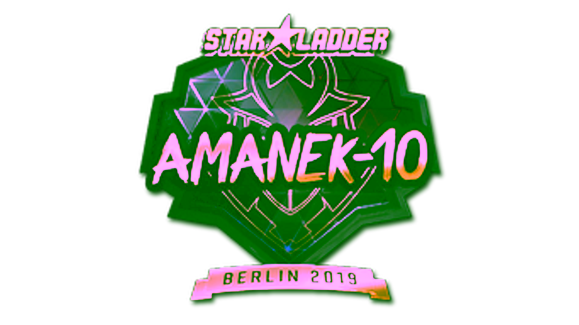 Visar för Sticker | AmaNEk (Gold) | Berlin 2019